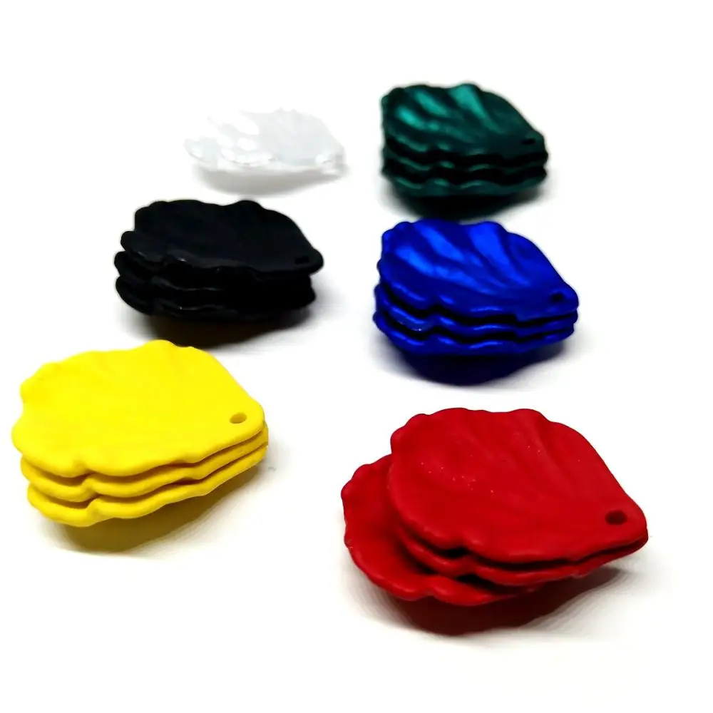 Zonoe 6 шт. ракушки смолы Висячие уши кольца жемчужный чокер головные уборы женские