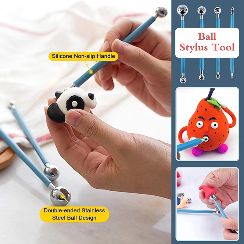 Набор инструментов для полимерной глины керамическая глина моделирования