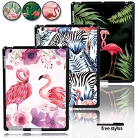 anti fall shockproof hard shell plastic tablet case for apple ipad 234 9 7 inch with different flamingo patterns and colors