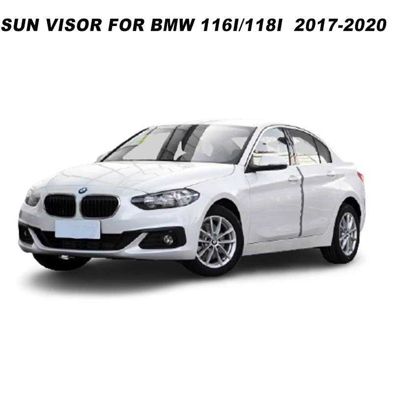 

Side Window Visors For BMW 116i/118i Sedan 2017 2018 2019 2020 Smoke Weathershields Sun Rain Deflector SUNZ