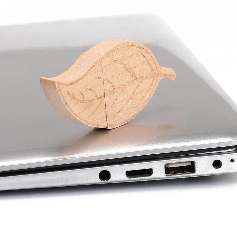 Деревянный античный стиль 128GB флеш накопитель натуральный эко Винтажная