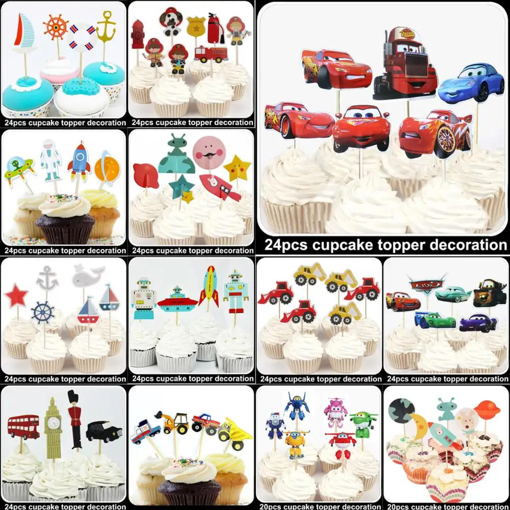 720 шт крутые машинки macqueen корабль космонавт пиратский для вечеринки в честь Дня