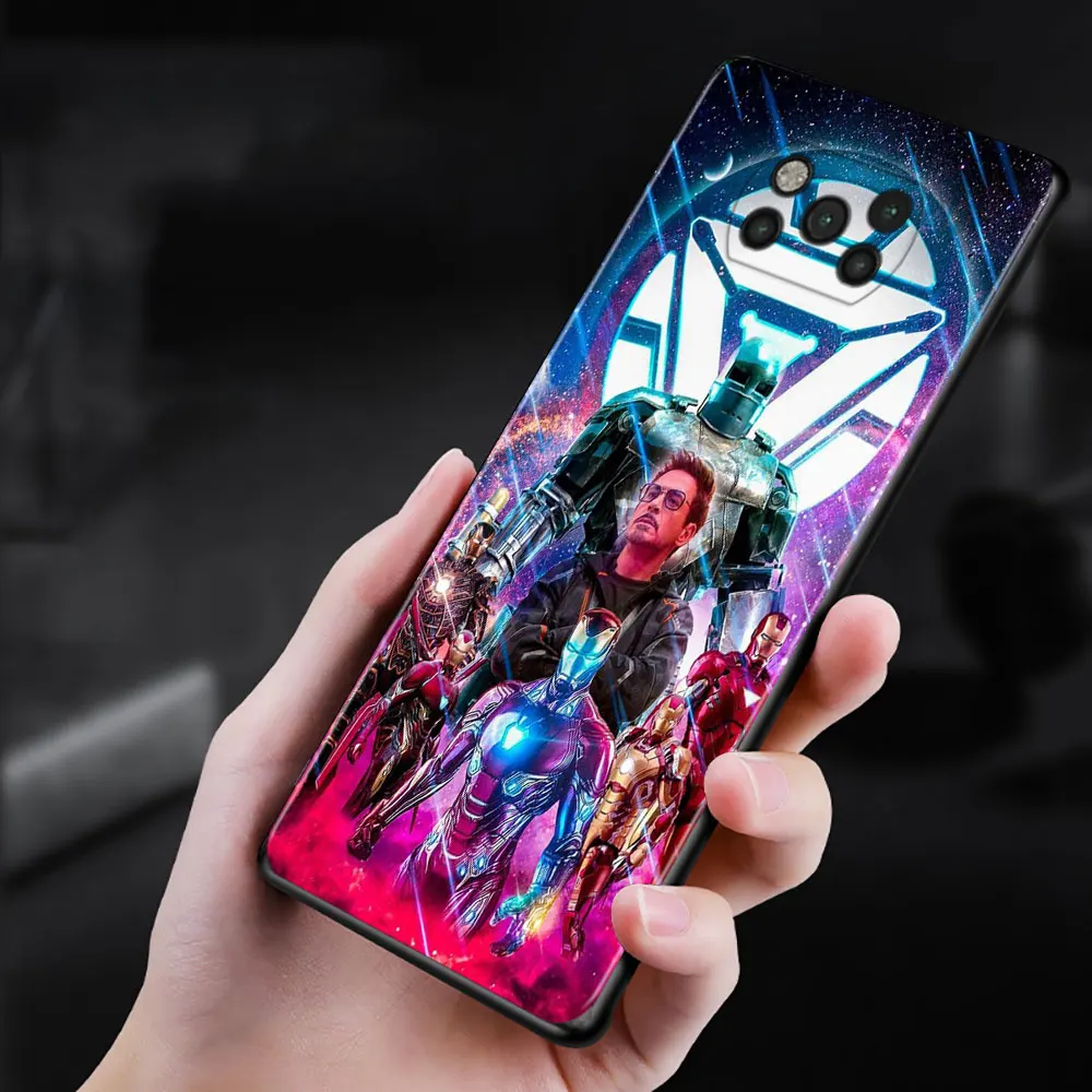 phone case for xiaomi poco x3 nfc f3 gt m4 m3 pro 5g note 10 civi 9t 11t 11 10t lite pro 5g capa avengers marvel free global shipping