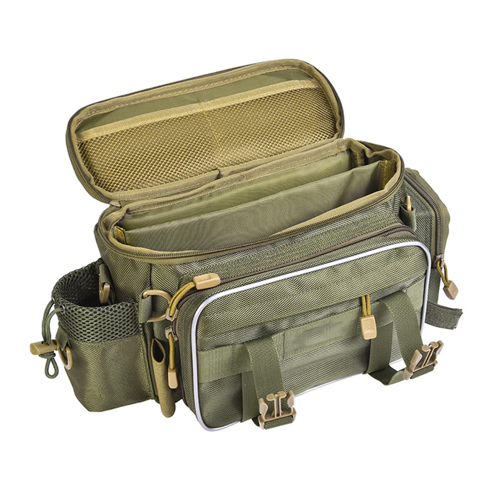 

Multifunctional Fishing Tackle Bag Outdoor Sports Single Shoulder Bag Crossbody Bag Waist Pack Fishing Lures Tackle Gear Bags