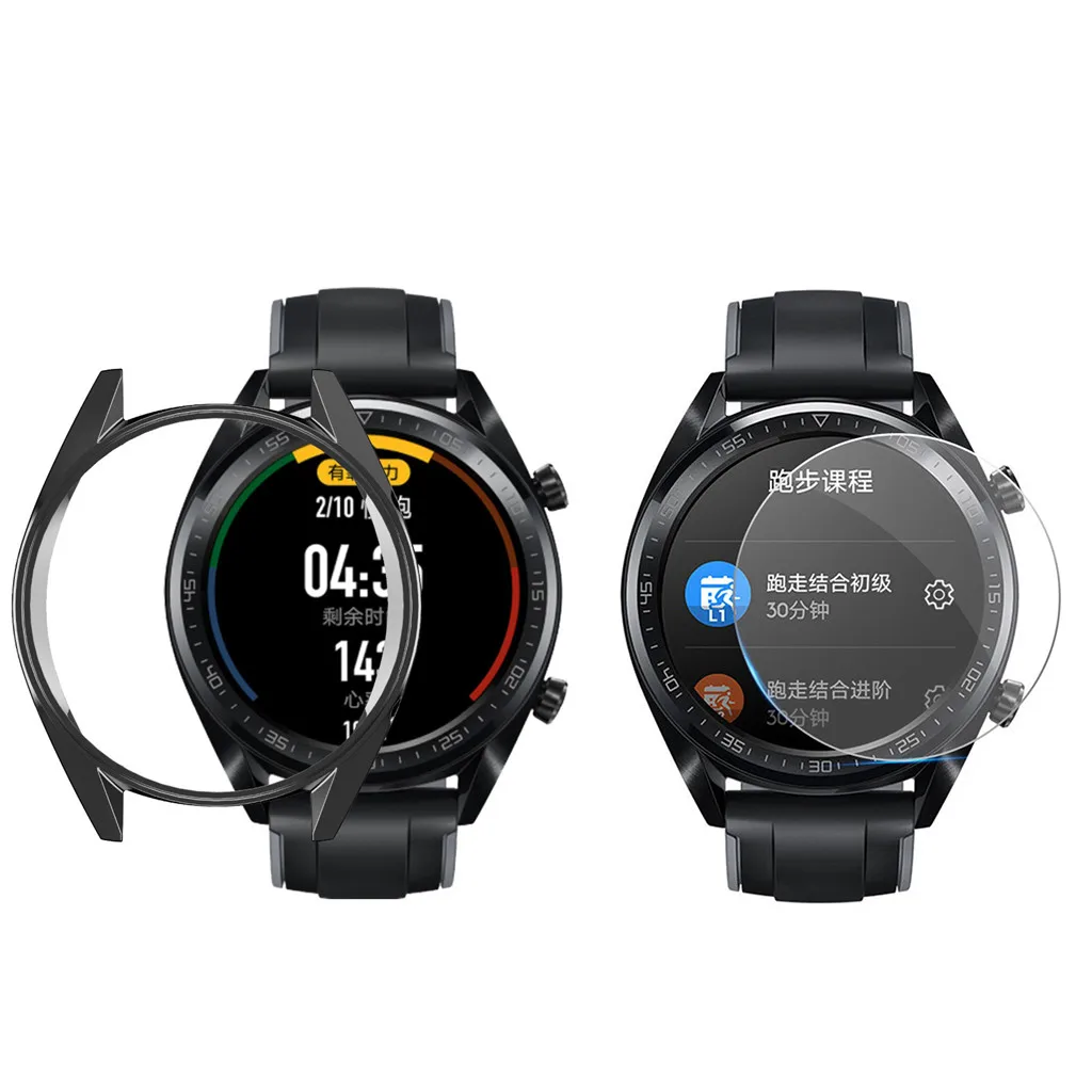 Защитный чехол из ТПУ с защитой экрана для huawei Watch GT 46 мм, чехол для смарт-часов, сменная пленка, защитный чехол 19Aug