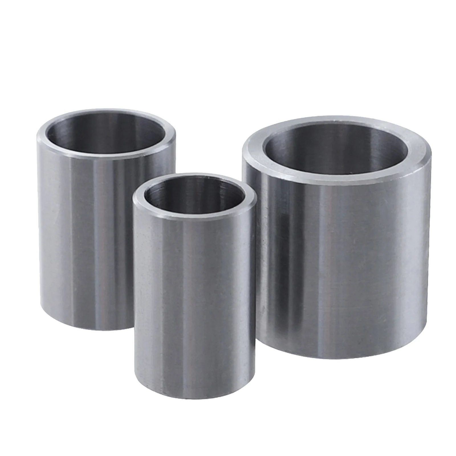 

3 Sizes Reducing Bushing Adapters Reduced Diameter Hole for Bench Grinding Wheels Stainless Steel Rust-prevention Silver