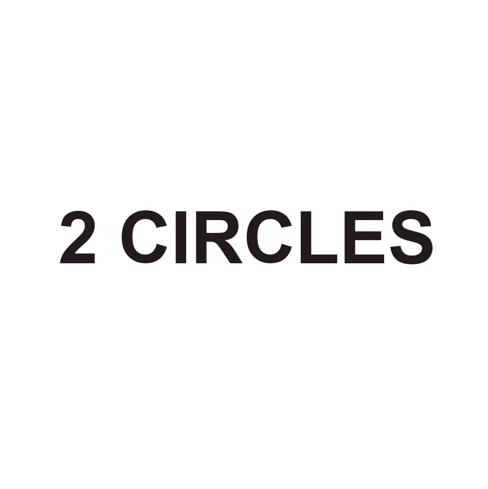 two circles Amxiu, на заказ, 2-6 наименований, браслеты, 925 пробы, серебряные Круги, браслет для женщин, мужчин, S925 ювелирные изделия, персонализированный подарок на день Святого Валентина - Окраска металла: two circles