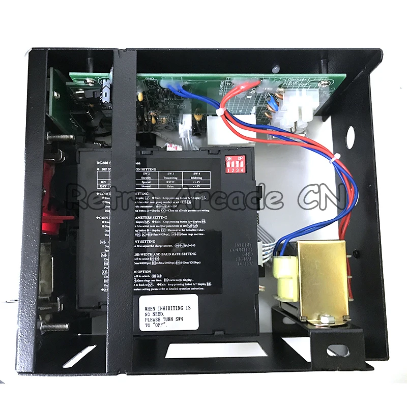 

Popular Sales High Quality Timer Control Box with DG600F 6 Kinds Coins Selector For Washing Machine