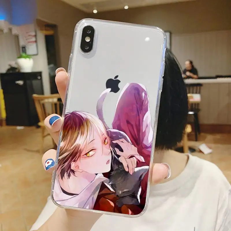 

Kenma Kozume Of Haikyuu anime Phone Case Transparent soft For iphone 5 5s 5c se 6 6s 7 8 11 12 plus mini x xs xr pro max