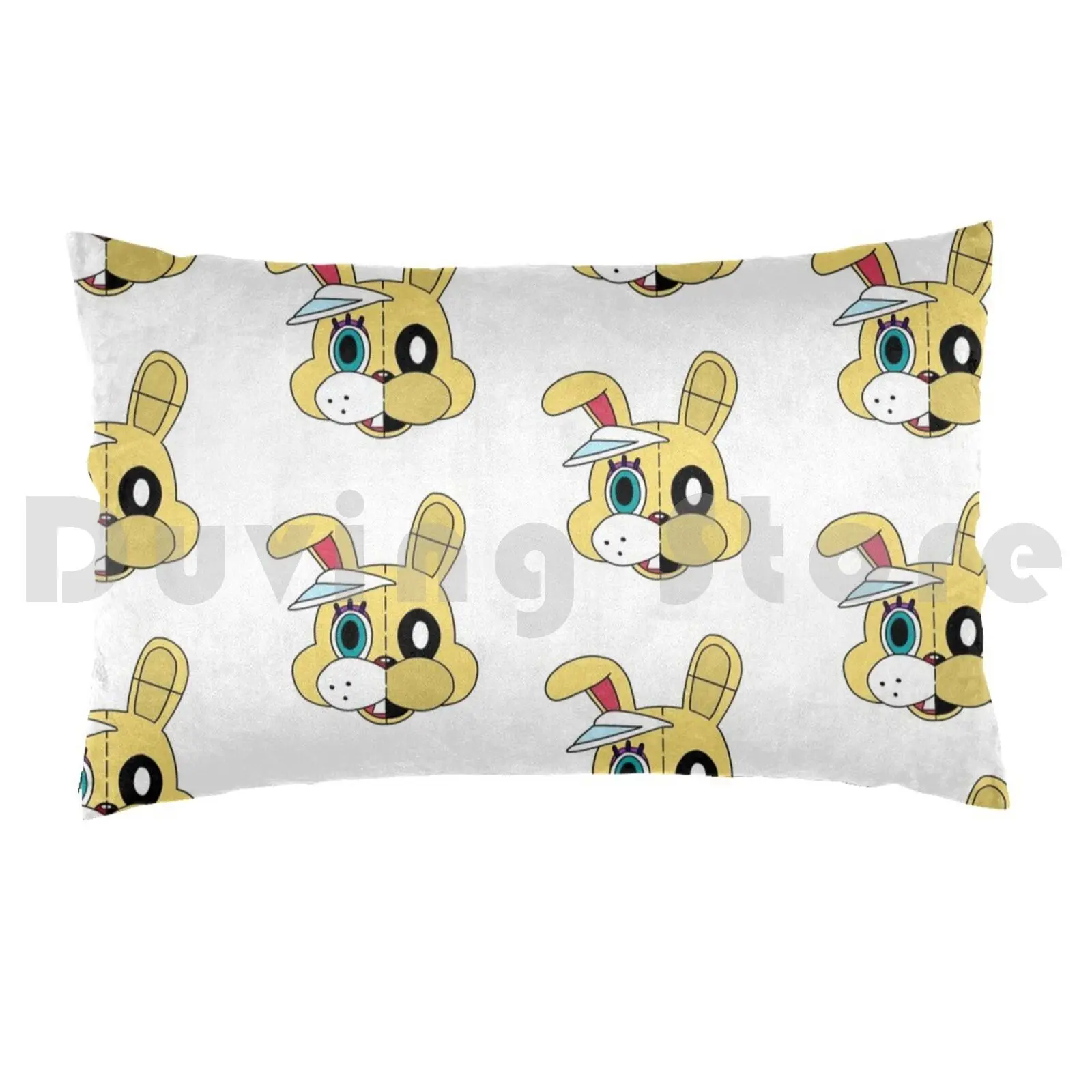 Чехол с принтом человек за подушкой 35x50 Fnaf Springtrap фиолетовый парень Бонни игры
