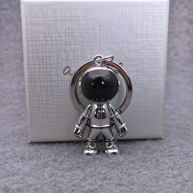 

A B. Space Robot Keychain Couple Pendant Men's Car Women's Key In Stock