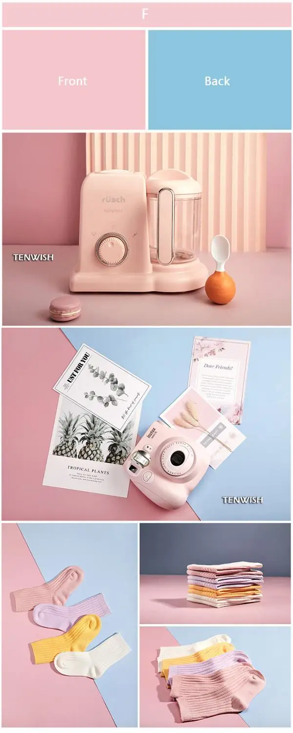 TENWISH однотонный фон 57*87 см 2 стороны фото Моранди поп-арт натюрморт съемка