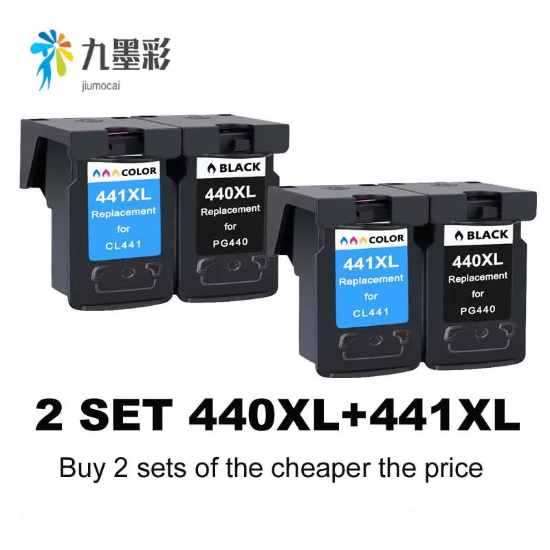 PG 440 PG440XL CL 441 совместимый чернильный картридж для принтера Canon PG440 CL441 440XL 441XL для принтера 4280 MX438 518 378 MX438