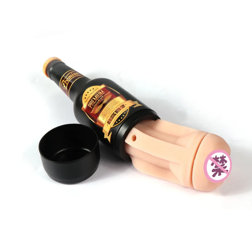 Пивная бутылка самолет чашка скрытый ручной чашки Силиконовые Имя Плесень