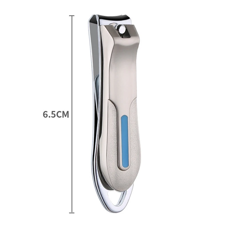 

1 Professional Stainless Steel Nail Clippers Knife Toenail Fine-Tuning Pedicure Nail File