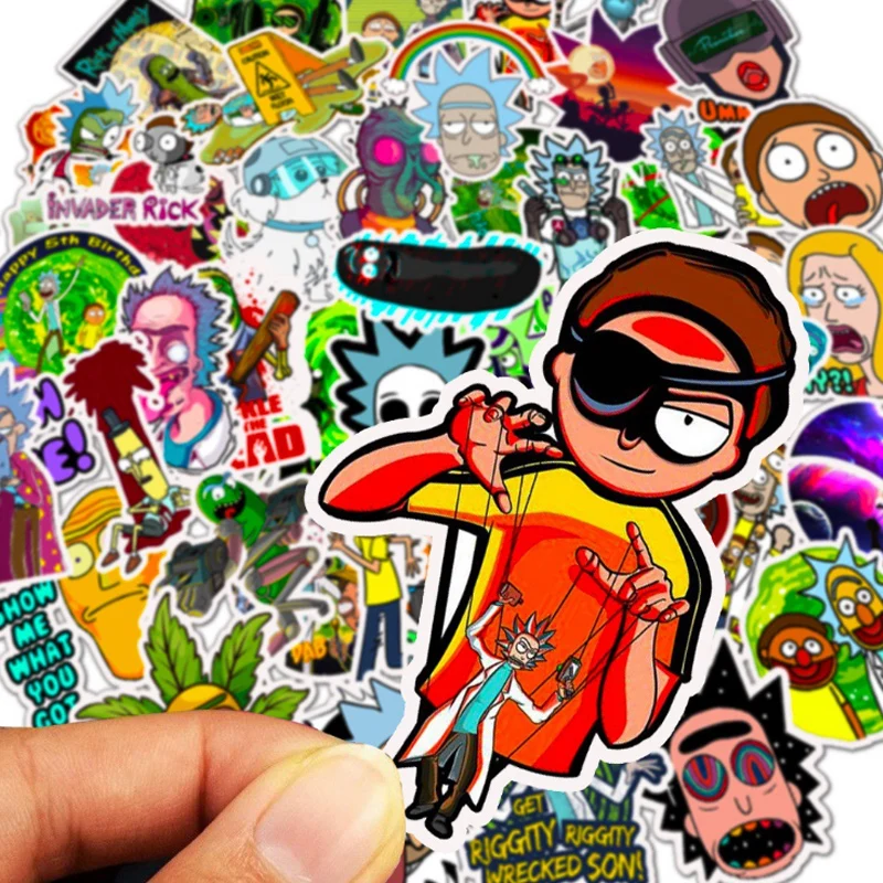 Pegatinas de dibujos animados para ordenador port&aacute;til, pegatinas de Anime para ni&ntilde;os, juguetes para coche, motocicleta, Skate, Maleta, &aacute;lbum de recortes, 42/85 Uds. Por paquete-3