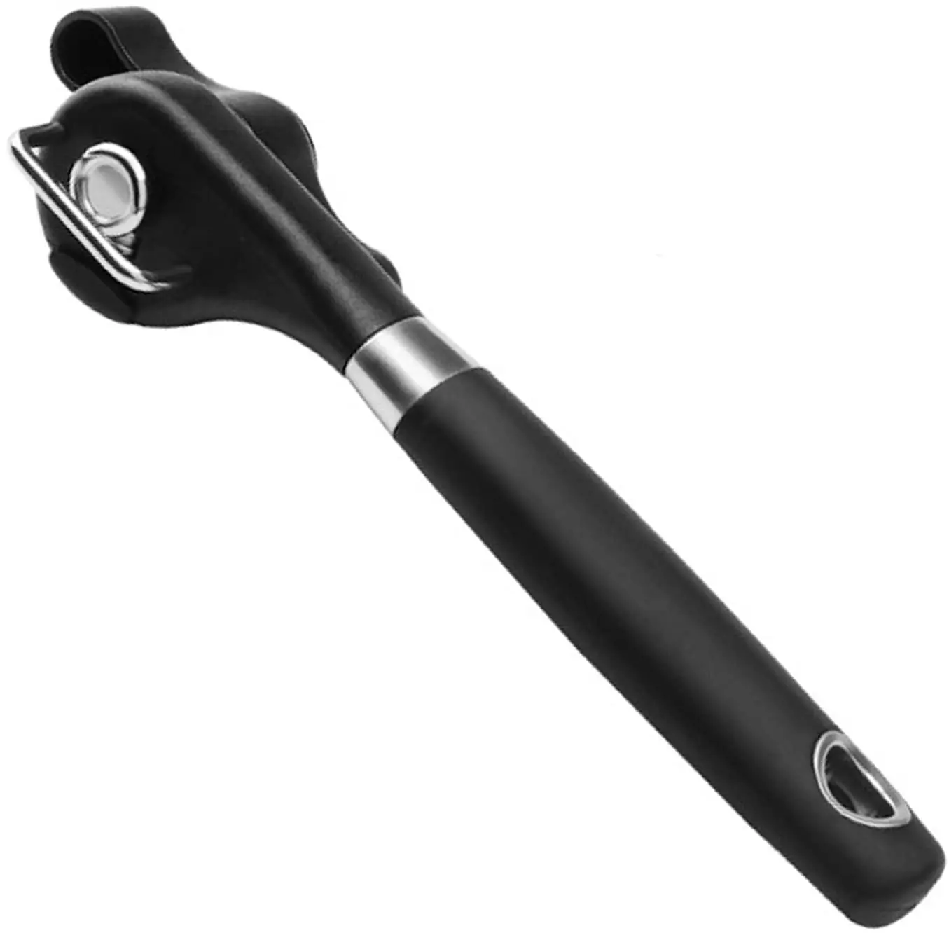 

Safe Cut Stainless Steel Ergonomic Can Opener, Manual | Smooth Edge Stainless Steel Can Opener Perfect For Home Chefs