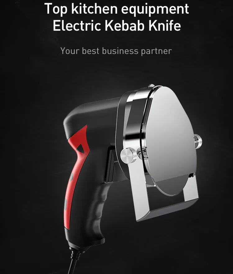 

Портативный нож для жареного мяса на Ближнем Востоке, ручной электрический мясницкий нож, индейка, слайсер для барбекю
