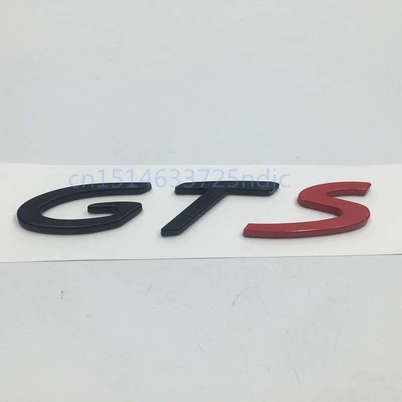 Автомобильные аксессуары надпись GTS дневной свет логотип заднего багажника