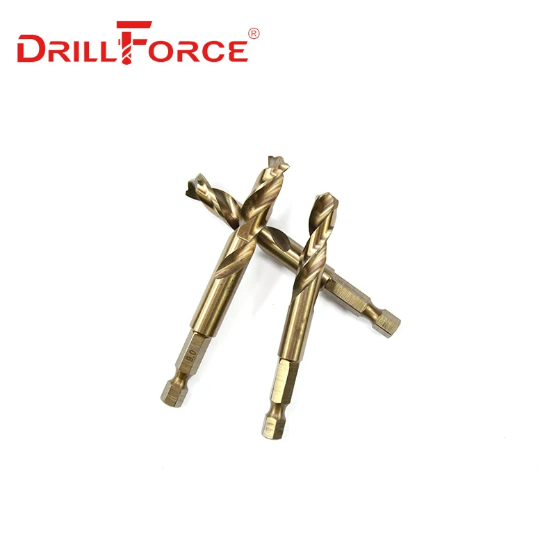 Кобальтовые сверла Drillforce M35 Быстросменные насадки из быстрорежущей стали 2 мм-13