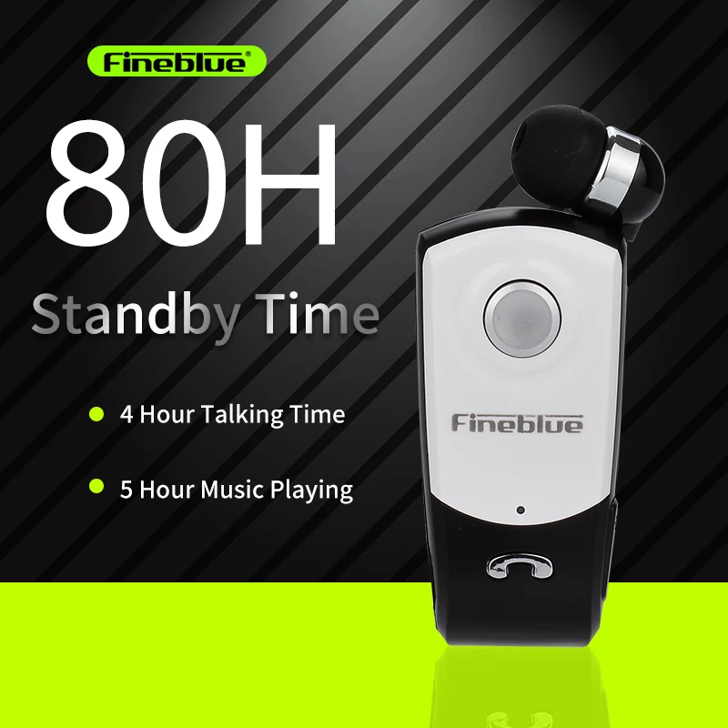 Беспроводные деловые Bluetooth наушники FineBlue F960 гарнитура с напоминанием о звонках