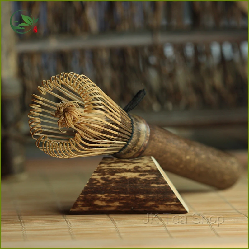 Длинная ручка практичная японская церемония Бамбук Chasen 45 венчик маття для пудры