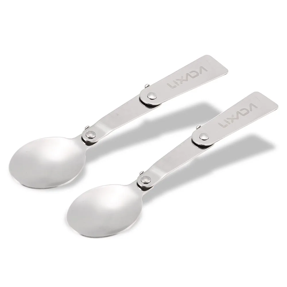Титановая складная ложка Spork Cutter нож походная посуда походная столовая ложка Beaf мясорубка фруктовая вилка десертная чайная ложка