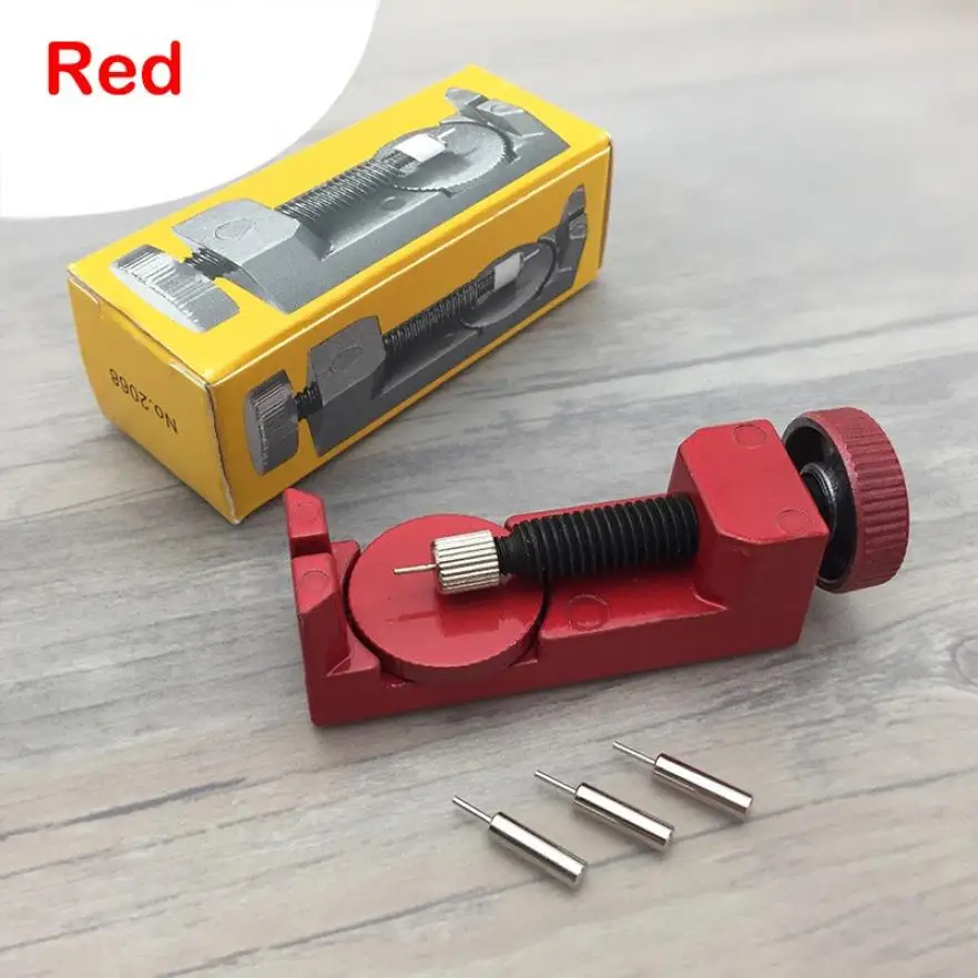 

Watch Band Strap Link Pin Remover Repair Tool Kit for Watchmakers with Pack of 3 Extra Pins Replacement Remover Spring Bar Set