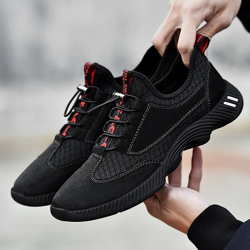 Лидер продаж мужские кроссовки повседневная обувь для бега сетчатые дышащие