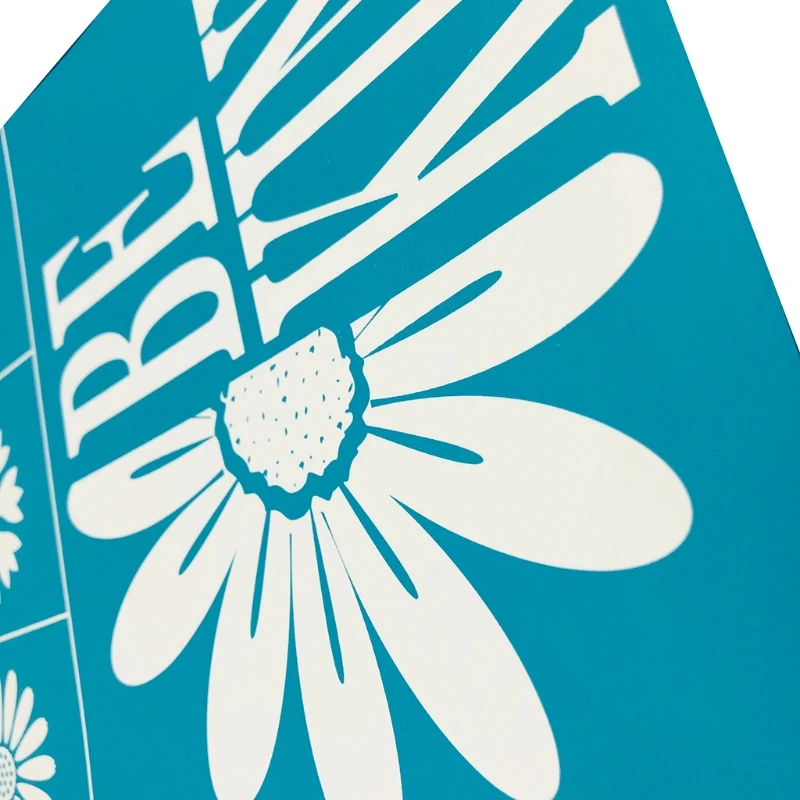 

Be Kind Self-Adhesive Silk Screen Printing Stencil for Painting on Wood Decor