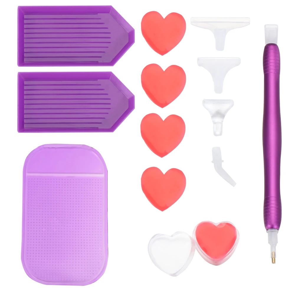 1 комплект новинка 5D инструменты для вышивки картин со стразами DIY точечной