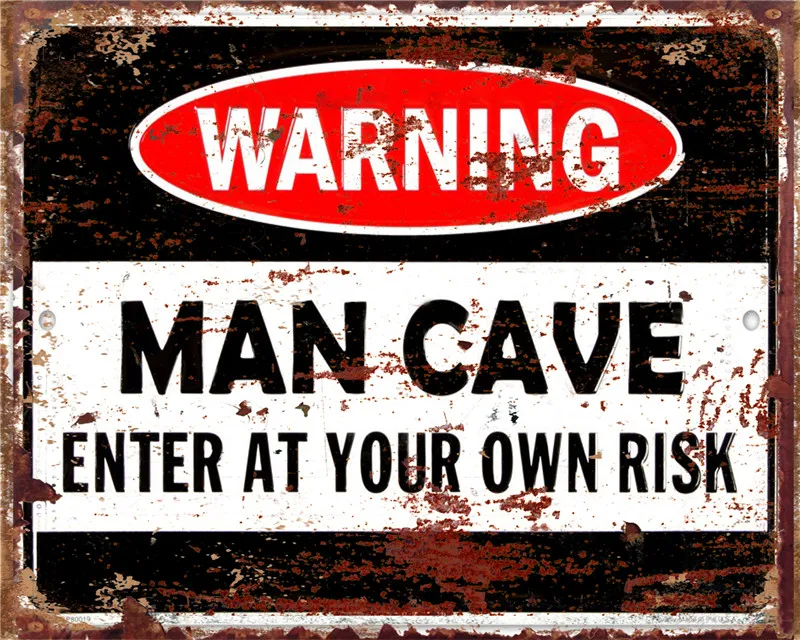 

Danger Sign Wall Decor Metal Plate Gardening Decoration Decor for Room Movie Poster Vintage Retro Home Decoration Modern Garden