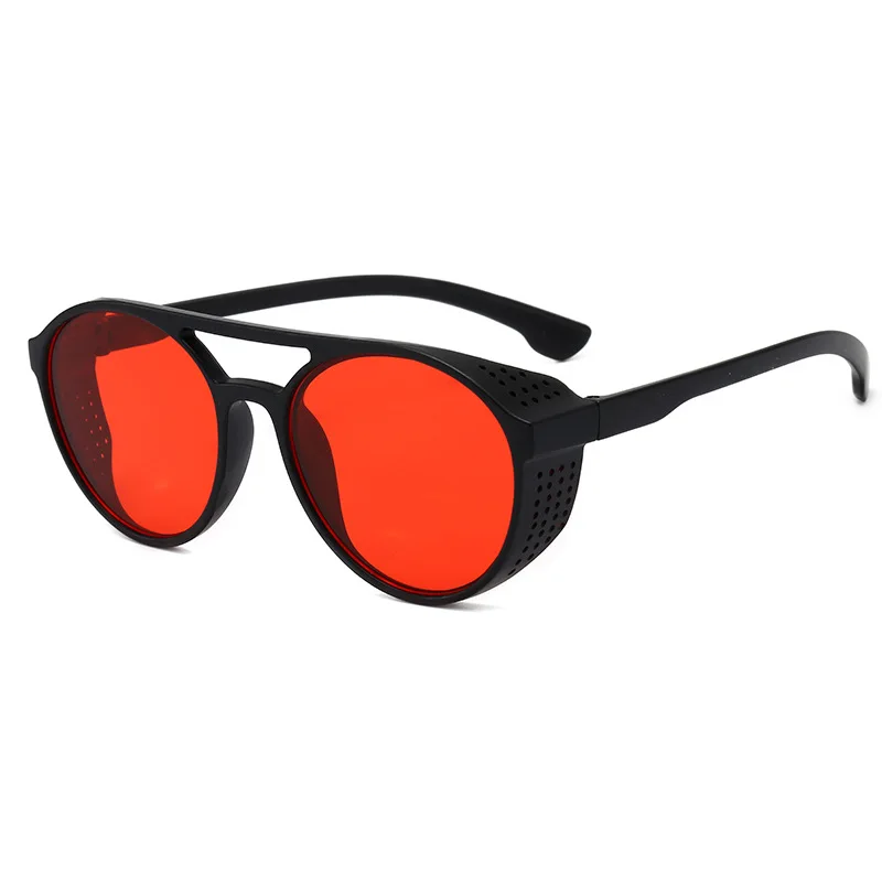 

SWEET BASIL 2020 Steampunk Glasses Men Retro Driver Goggles Round Sunglasses Steam Punk Vintage Fashion Eyewear Full Frame UV400