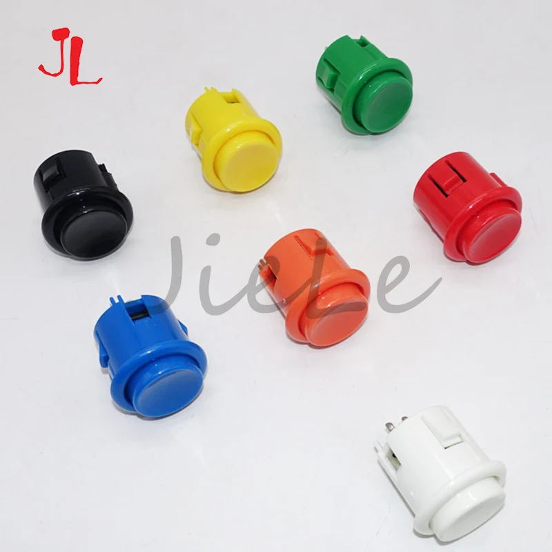 50 шт. специальная пользовательская длинная Аркада 30 мм круглая кнопка копия SANWA