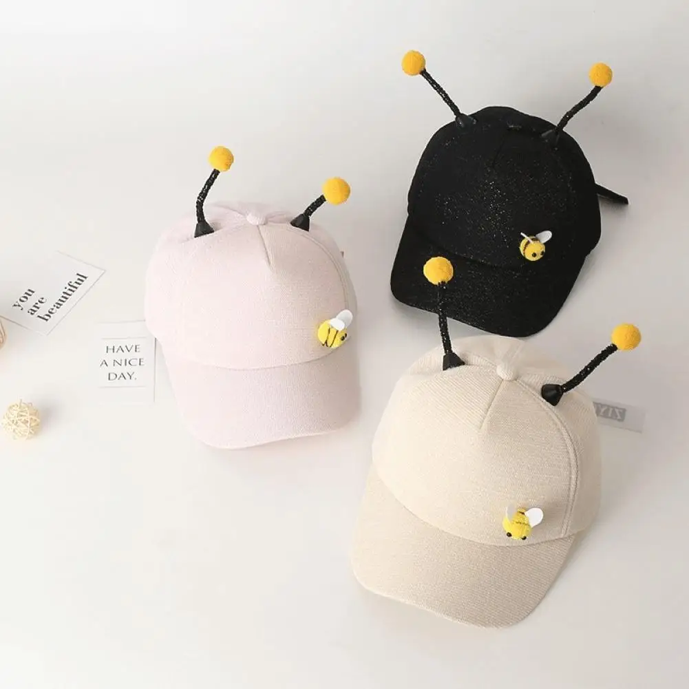 Новинка 2019 года сезон лето милая детская бейсбольная кепка с рисунком пчелы для