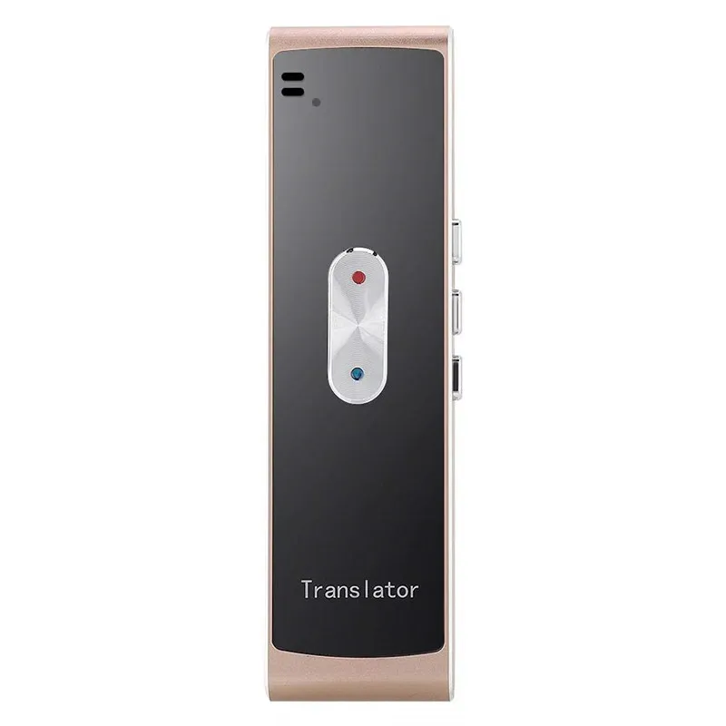Golden Translaty Smart Instant в режиме реального времени Voice multi-languagestranslator портативный голосовой переводчик для IOS и Android телефона - Цвет: Golden