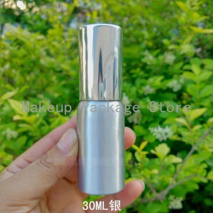 Алюминиевая Серебристая пустая бутылка распылитель 1 2 шт. 20/30/50/60/100 500 мл спрей с