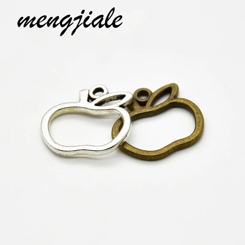 

16 шт., подвески в виде яблока, 20 х19 мм