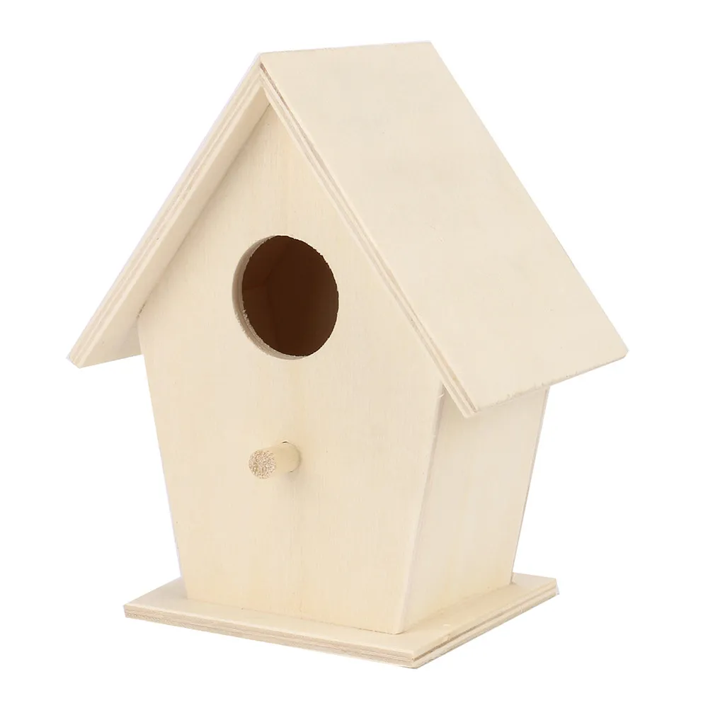 New Bird House Cages Nests Dox Nest Box Wooden Decorative 1010 | Дом и сад