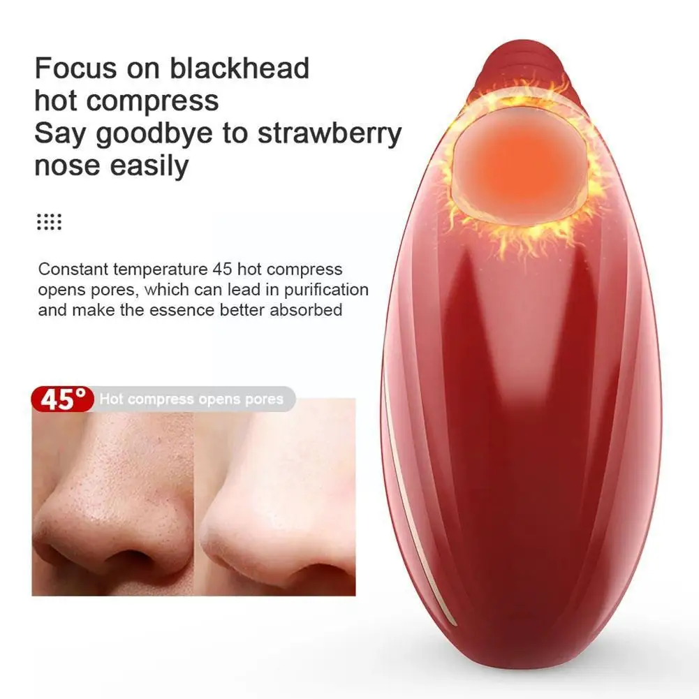 

Small Conch Electric Vacuum Blackhead Remover Pore Acne Device Skin Comedone Removal Blemishes Cleaner Extractor P3Y3