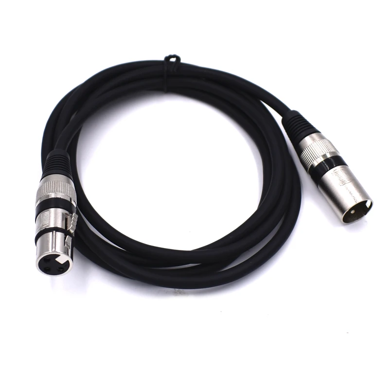 10 шт./лот 1 8 м Cannon XLR аудиокабель штекер гнездо m/F кабель для микрофона микшера OZ