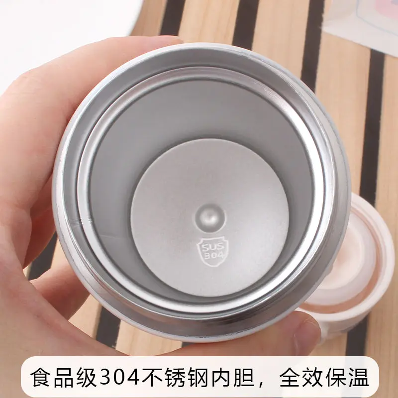 

Warm cup girl student lovely girl heart small fresh mini portable water cup simple Japanese cup