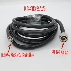 LMR400 Cable N Male to RP SMA Male Connector RF Coaxial Pigtail Antenna Cable LMR-400 Jumper Cable in Pakistan