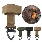 Универсальная Пряжка для рюкзака, 1 шт., тактический ремень, карабин, зажим, крючок для хранения перчаток, для кемпинга, защита от потери