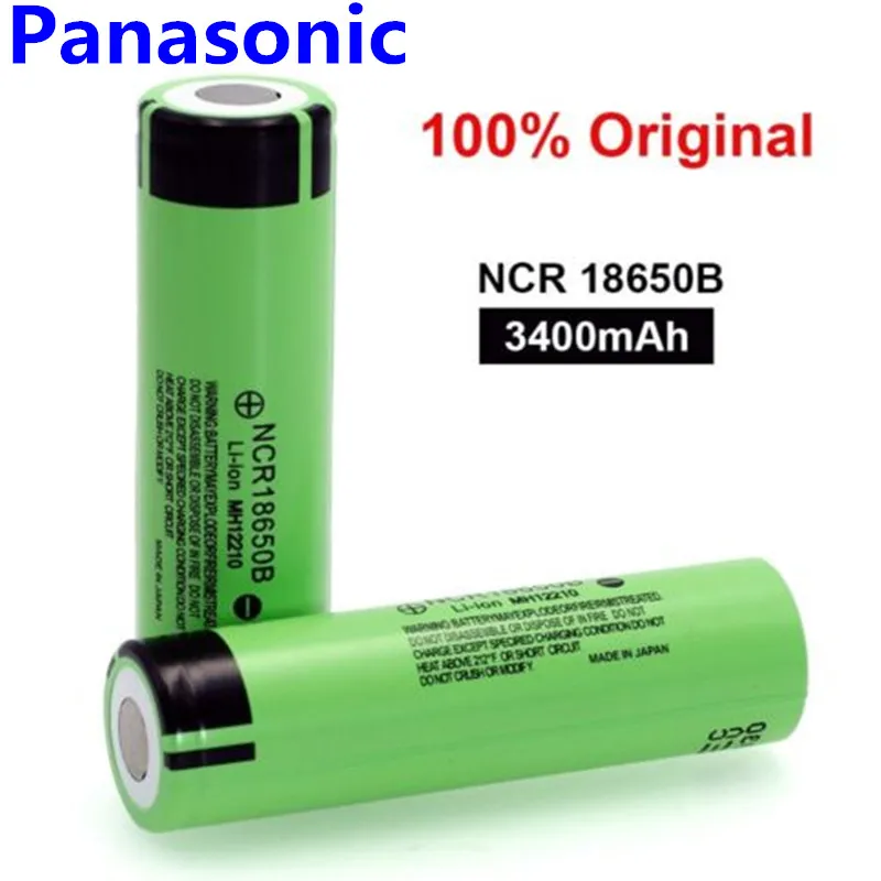 2-20 шт Panasonic NCR18650B 3,7 v 3400 mah 18650 литиевая аккумуляторная батарея Аккумулятор