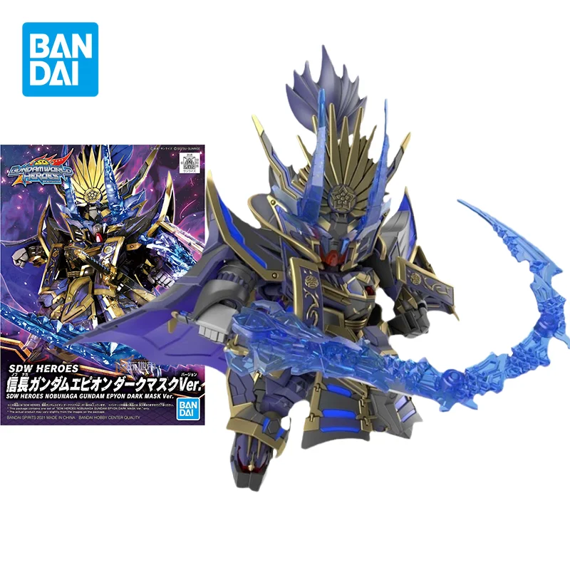 

Набор моделей Bandai Gundam аниме фигурки SDW герои NOBUNAGA Epyon темная Маска VER. Фигурки игрушки рождественские подарки для детей