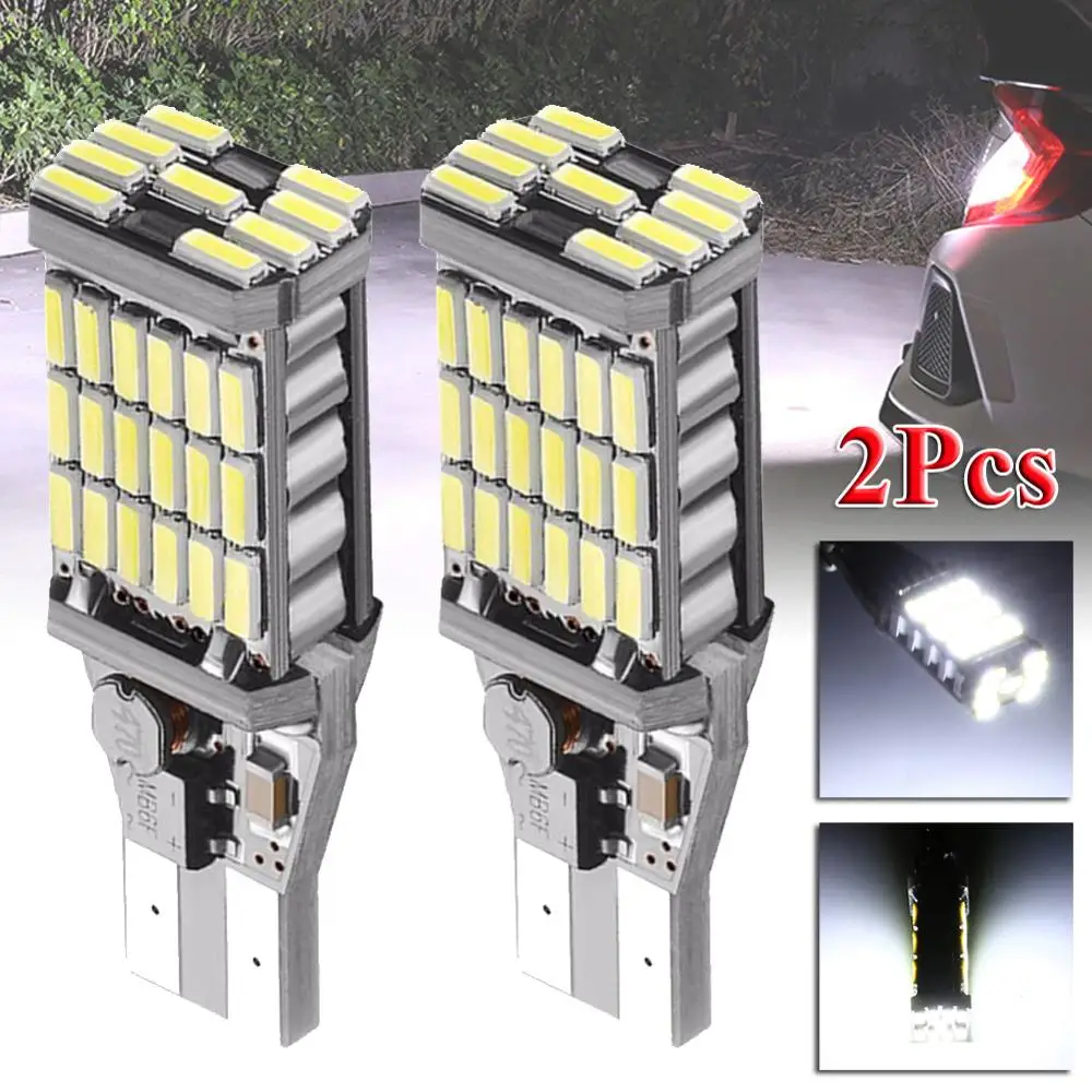 4 шт. задний фонарь T15 45SMD для автомобиля|Сигнальная лампа| |