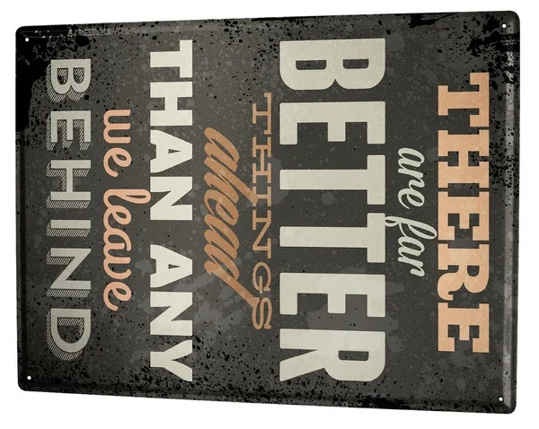 

Tin Sign Retro Living Wisdom
