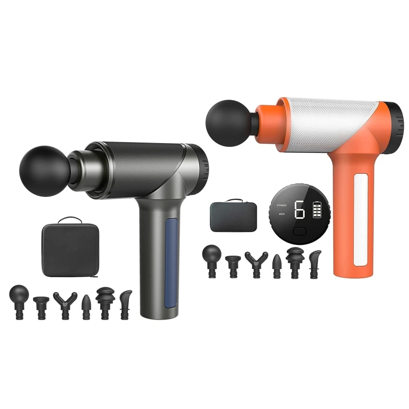 

Electric Muscle Massager Deep Tissue Percussion Vibrating Relaxing Massage Tool Q1FF