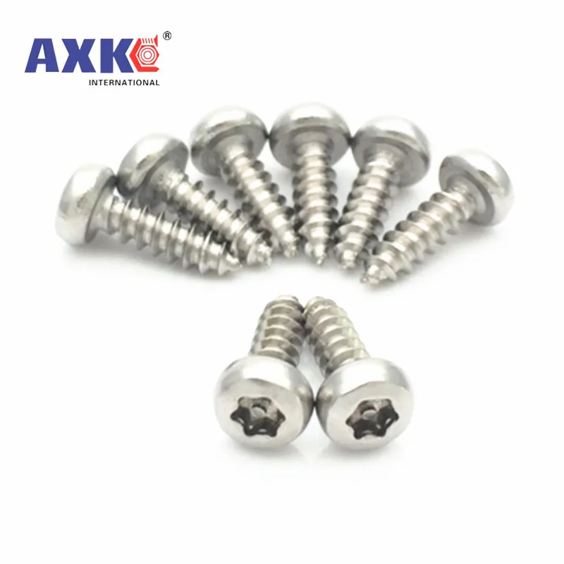 Саморезы Torx с шестилепестковой круглой головкой из нержавеющей стали M2.9 M3.5 M3.9 M4.2